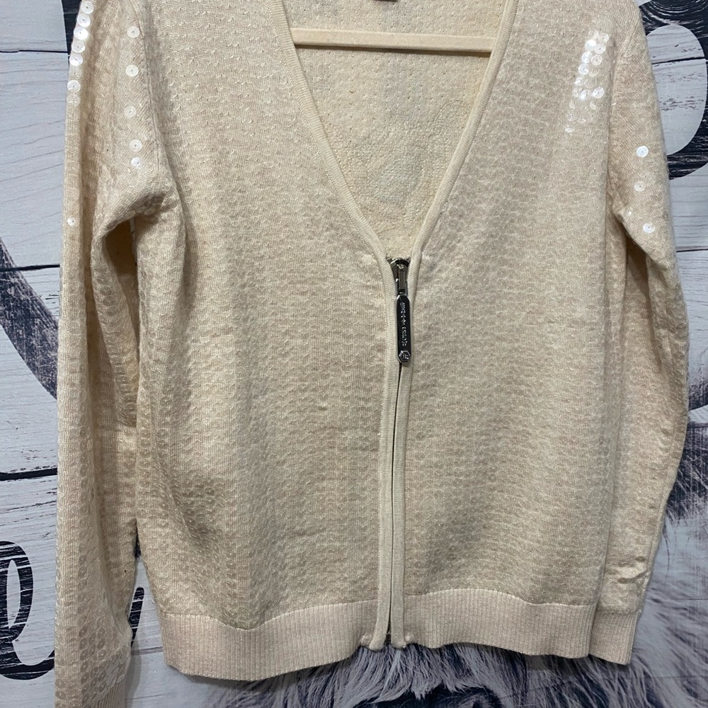 Betty Chow Daffy Duck Sequin Cardigan - Picture 3 of 5
